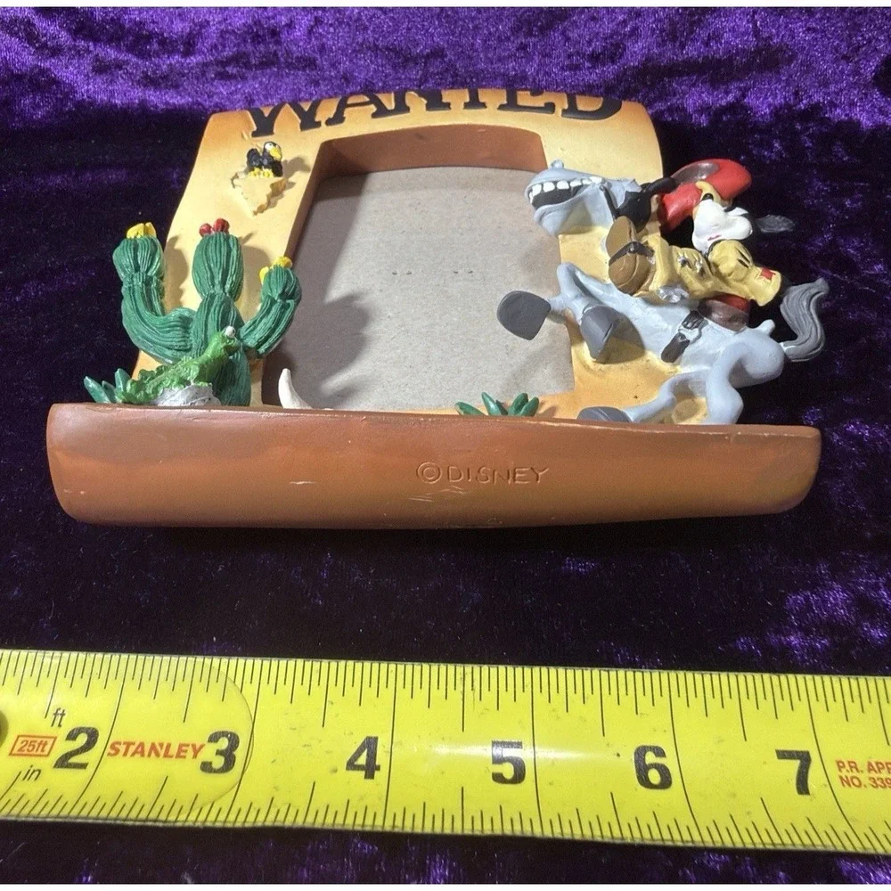 Mickey Mouse 3D Frame Wanted Cowboy Western‎ Desert Southwestern Scene